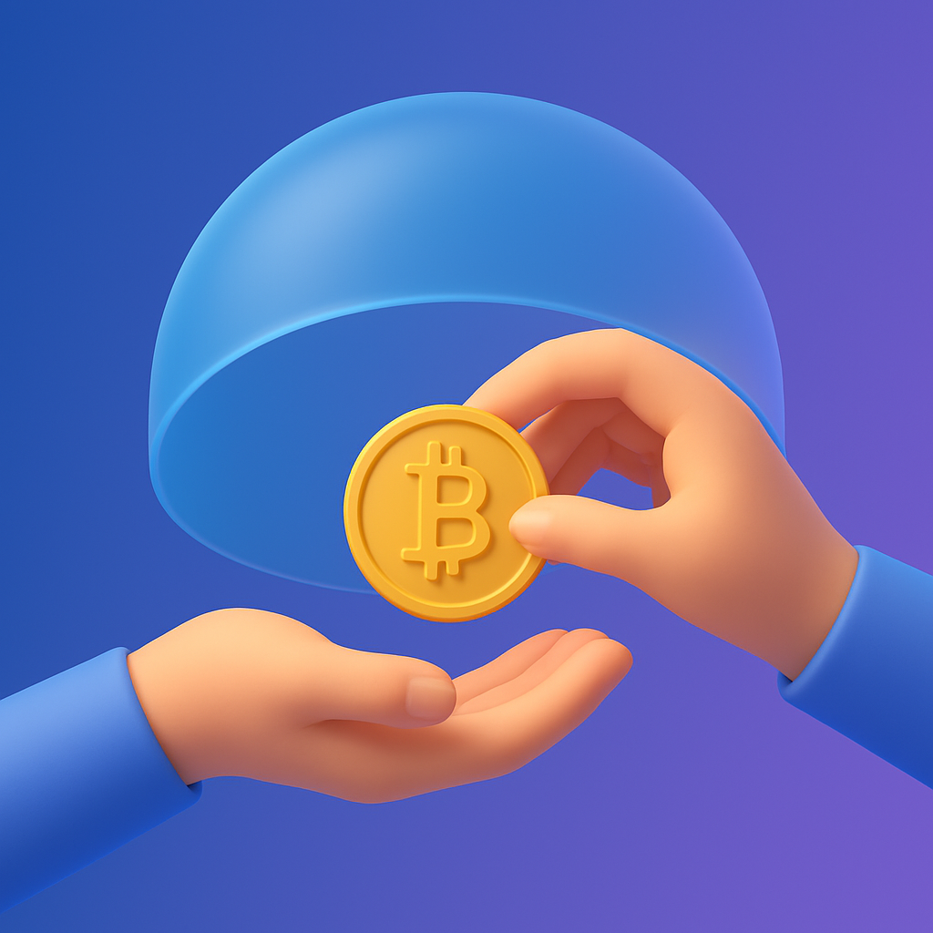 Shield representing coin governance